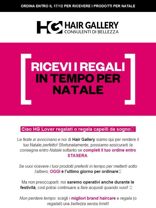 Ricevi in tempo per Natale🎁