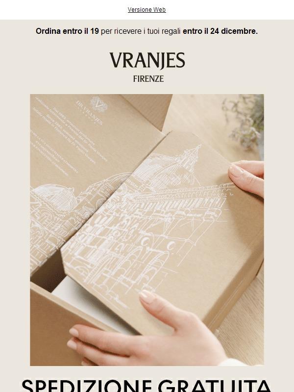 Consegna gratuita entro Natale