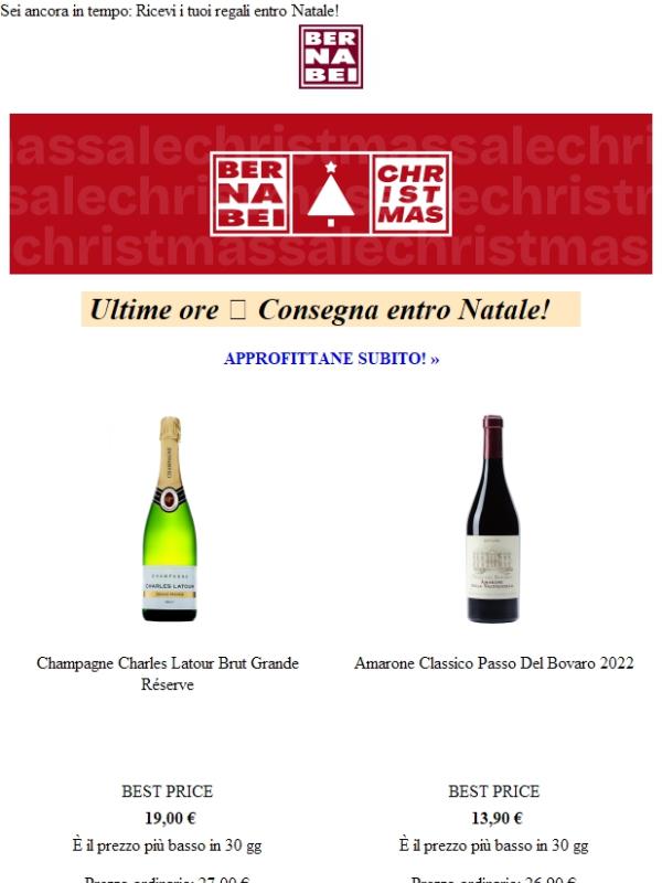 Ultimo giorno 🎄 Consegna entro Natale!