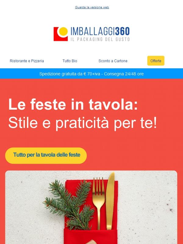 🎉 La tua tavola è pronta per le feste?