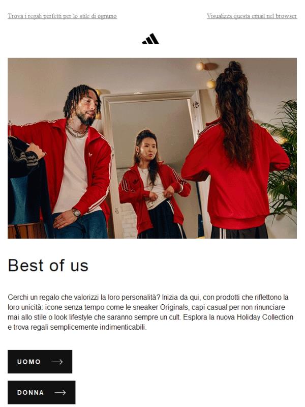 Regala stili iconici per ogni occasione