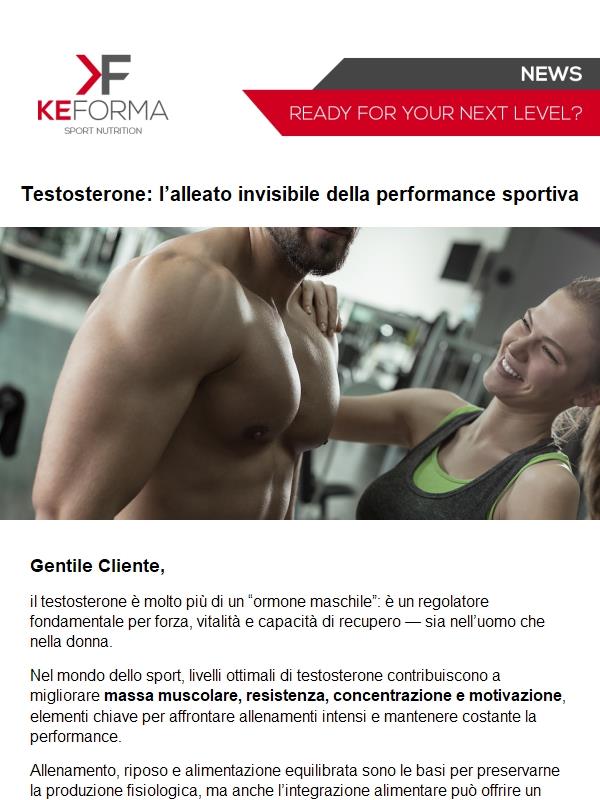 💪🏻 Testosterone e performance: equilibrio e recupero