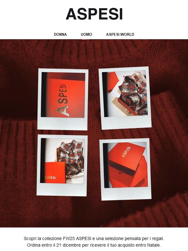 I tuoi regali in tempo per Natale