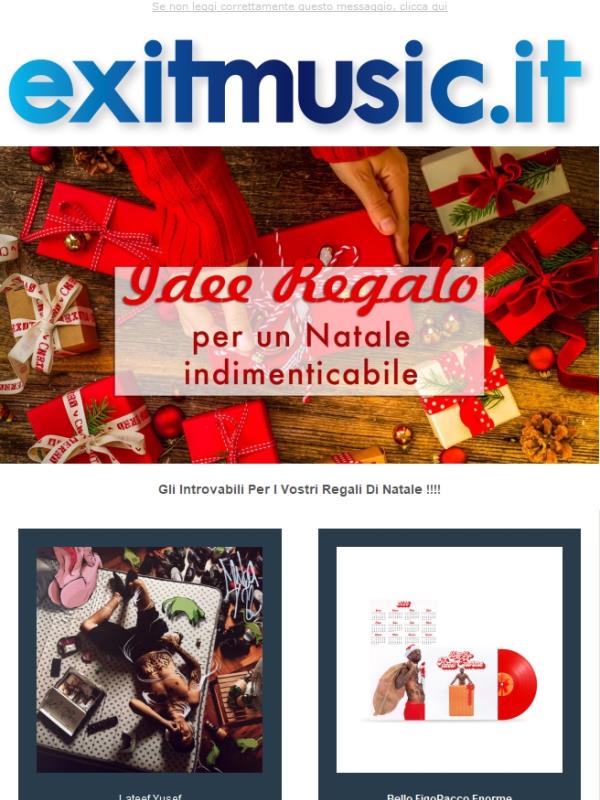Gli Introvabili Per I Vostri Regali Di Natale @exitmusic.it .. Scopri Tutte Le Nuove Uscite e Le Nuove Uscite !!