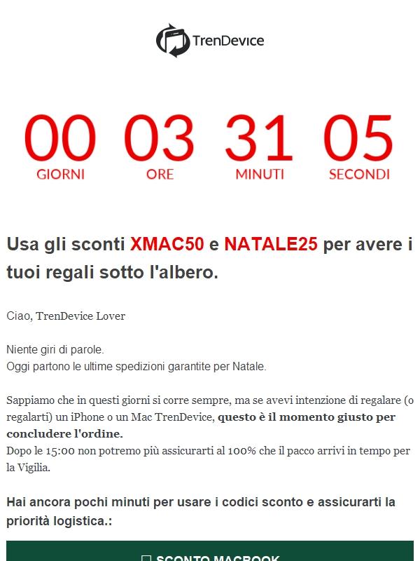 🔴 Ultima chiamata per Natale