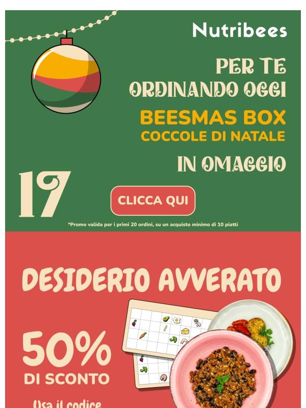 50% di sconto + un regalo per te 🎁