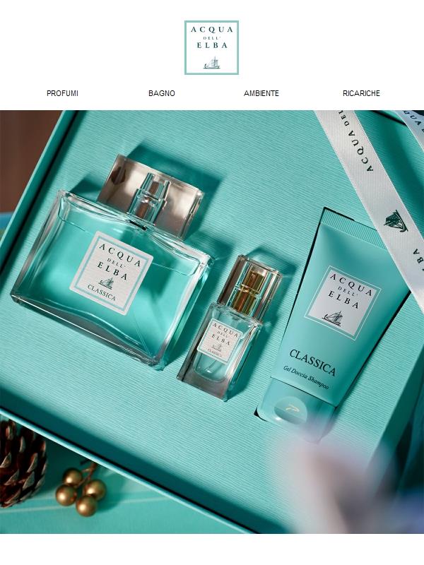 Fragranze da indossare e da vivere: i cofanetti di Natale Acqua dell’Elba