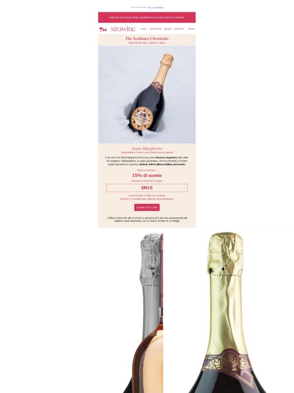 Santa Margherita: Prosecco Superiore per brindisi speciali