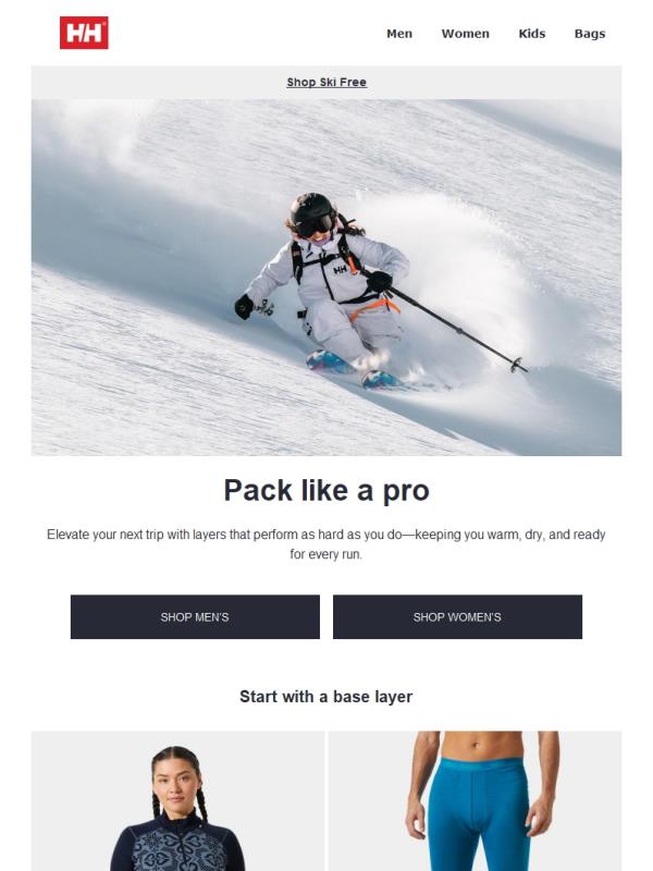 Ski trip coming up? Don't forget these.