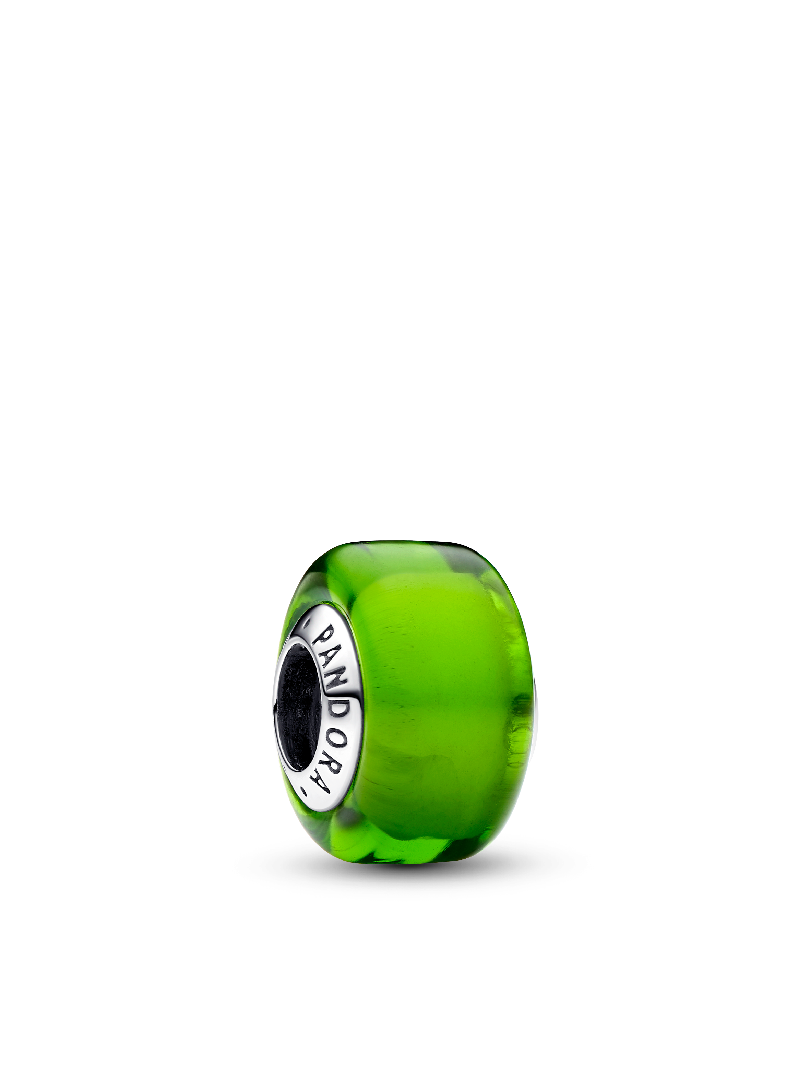 Green Mini Murano Glass Charm