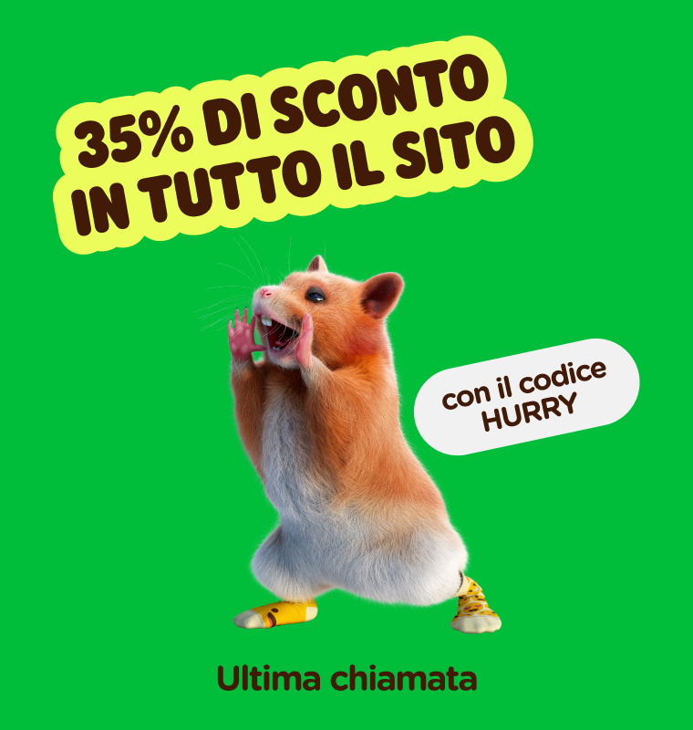 35% di SCONTO IN TUTTO IL SITO