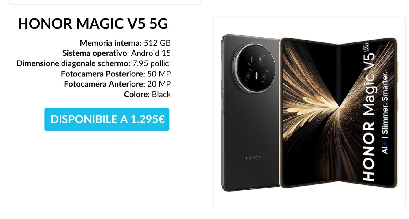 Honor Magic V5 5G | Phoneclick