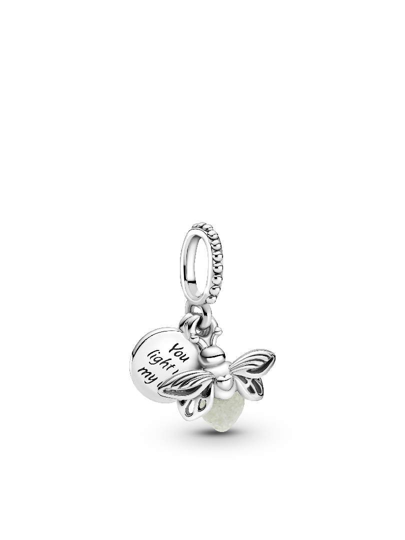 Glow-in-the-dark Firefly Dangle Charm