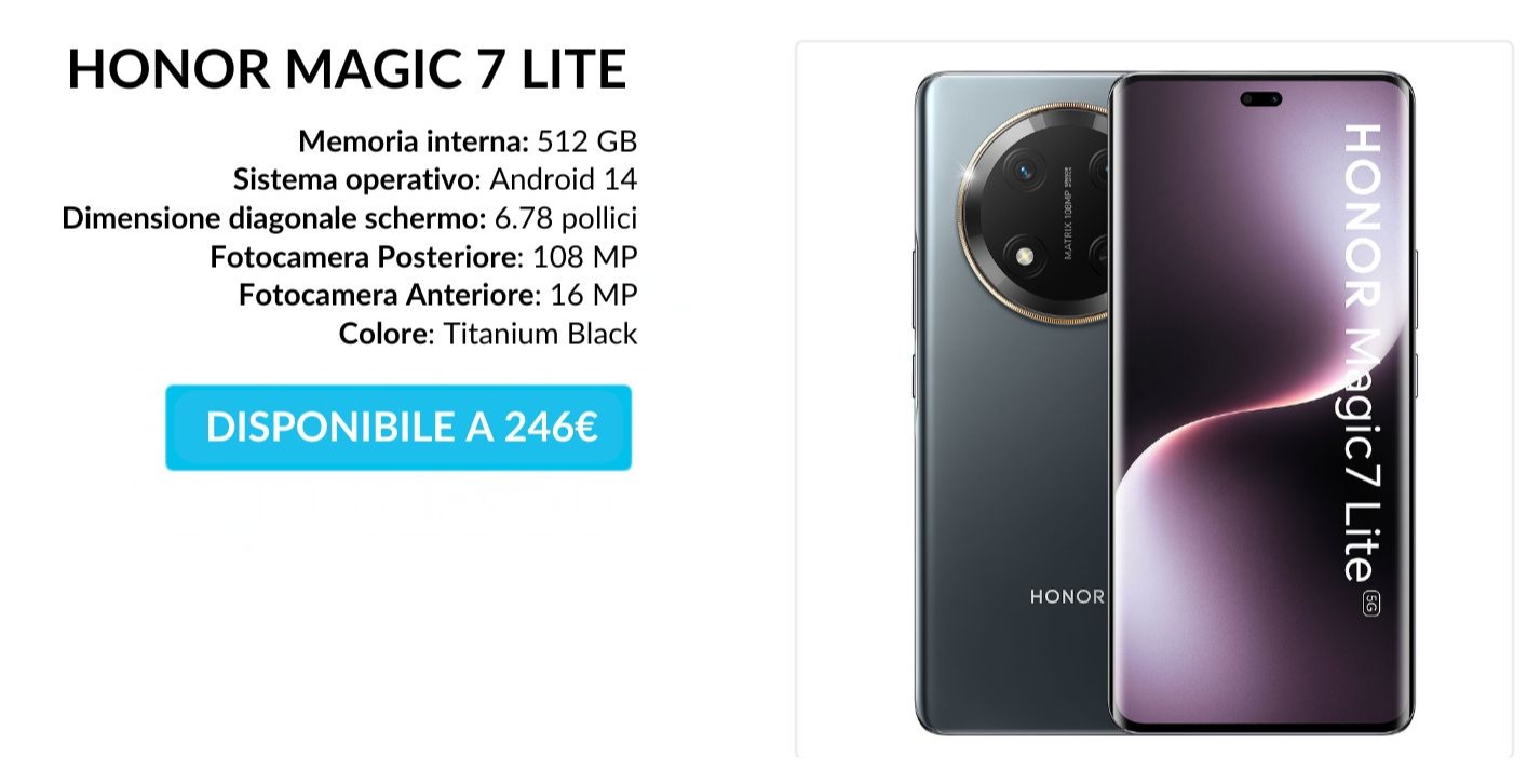 Honor Magic 7 Lite 5G | Phoneclick