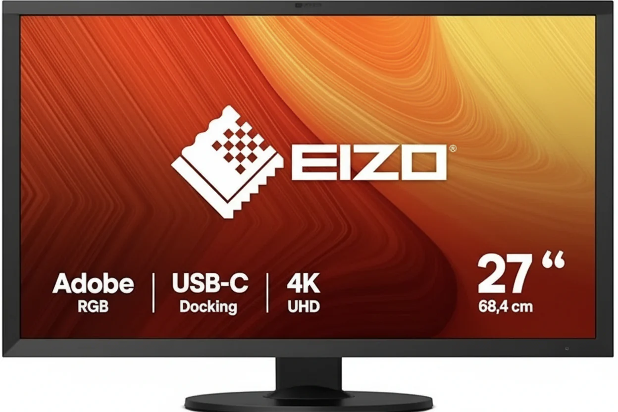 "EIZO ColorEdge CS2740 Monitor Piatto per PC 68,6 cm (27"") 3840 x 2160 Pixel 4K Ultra HD LED Nero ColorEdge CS2740, 68,6 cm (27""), 3840 x 2160 Pixel, 4K Ultra HD, LED, Nero"