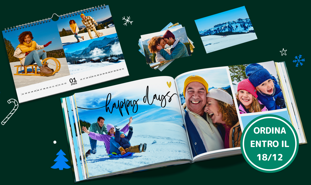 Mix di prodotti personalizzati Pixum