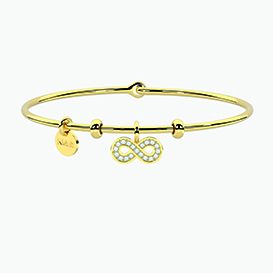 BY YOU COLLECTION Bracciale HULA-HOOP con ciondolo INFINITO BY YOU COLLECTION Bracciale HULA-HOOP con ciondolo INFINITO