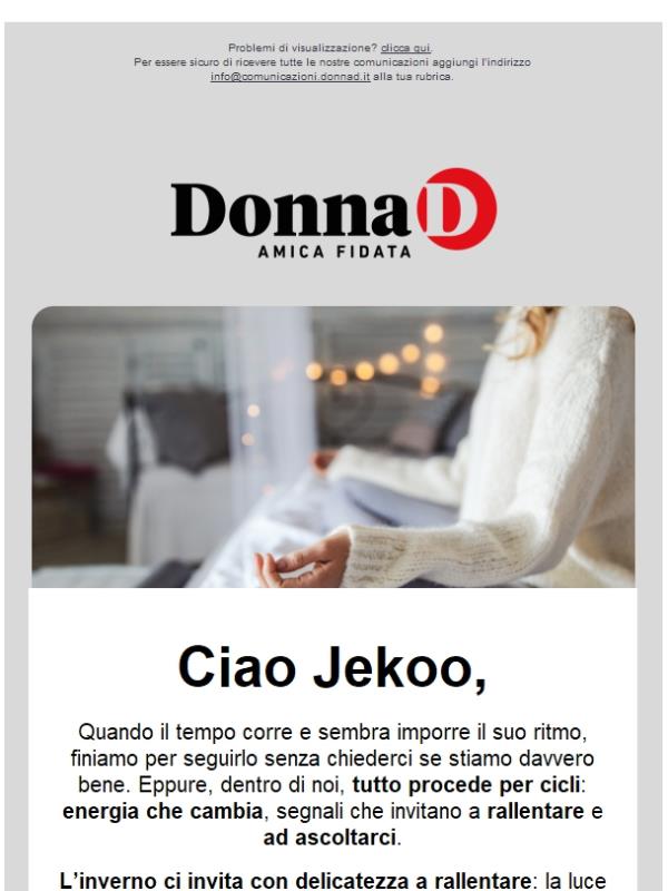 Ascolta il tuo corpo, ritrova energia e sollievo