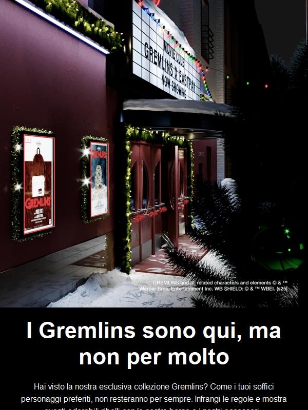 I Gremlins sono qui, ma non per molto