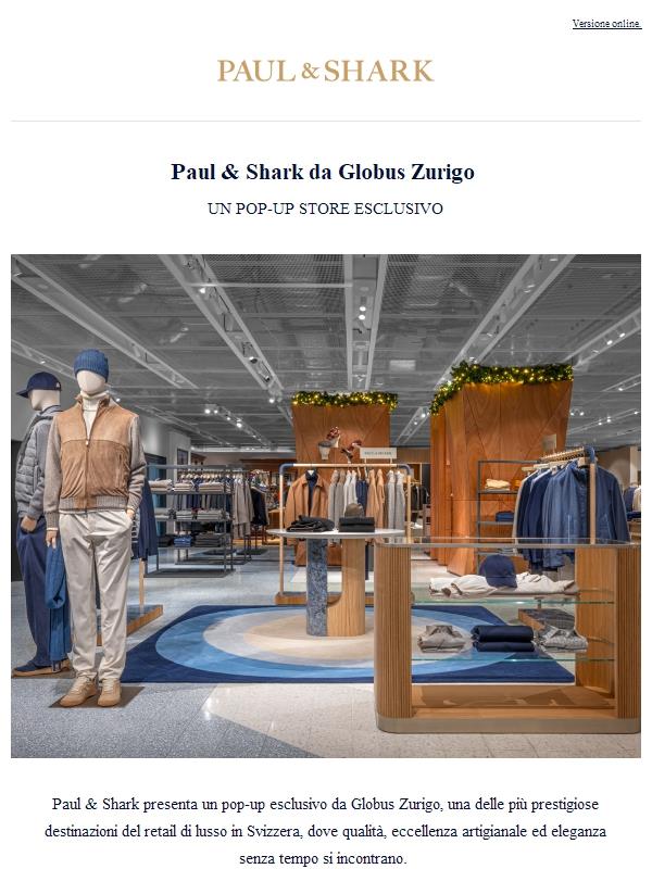 Paul & Shark da Globus Zurigo