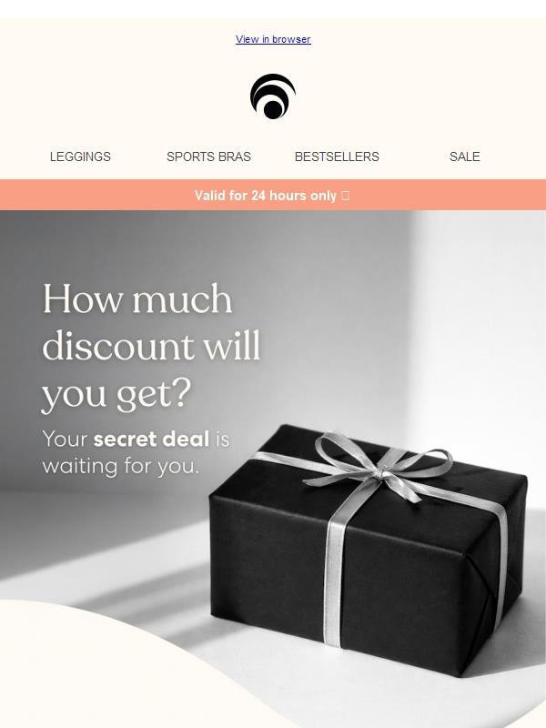 Your Surprise Discount Awaits! 🎁