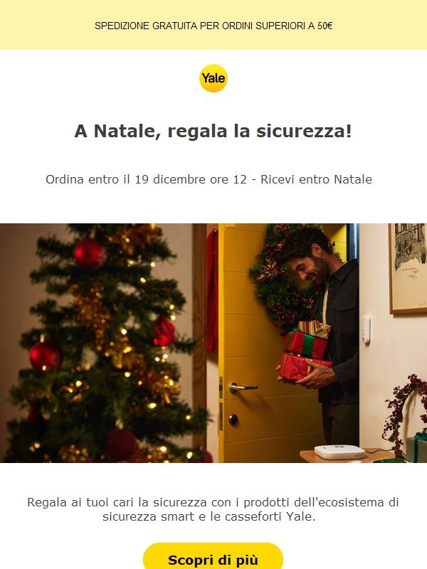 A Natale regala la sicurezza!