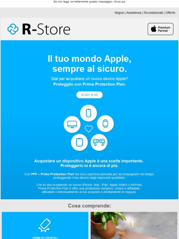 Non rimandare: proteggi il tuo device Apple ora.
