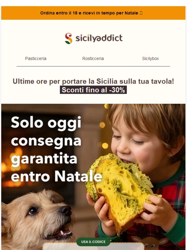 Ultime ore di consegna entro Natale! 😱