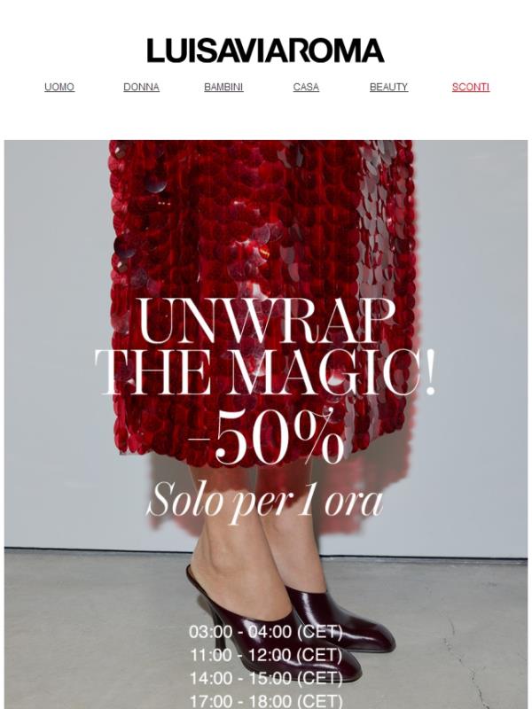 Holiday Deals: festeggia con stile!