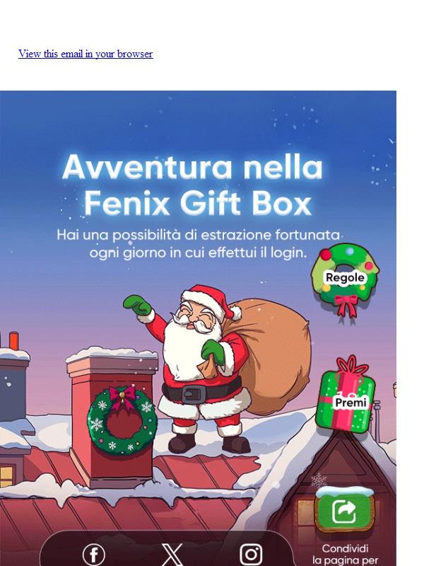 Avventura nella Fenix Gift Box: un gioco delle feste