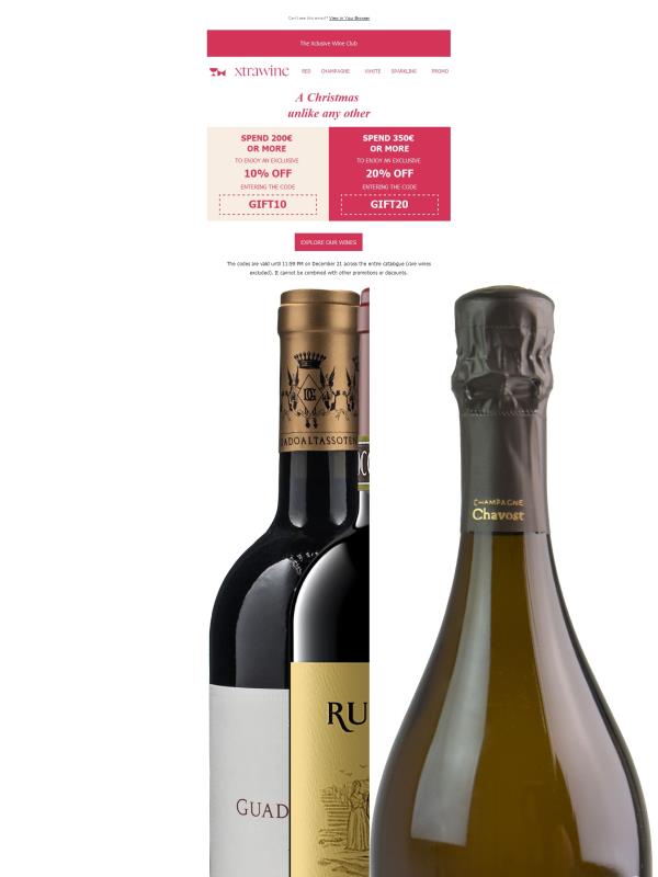 A gift not to be missed: 20% off the entire catalog