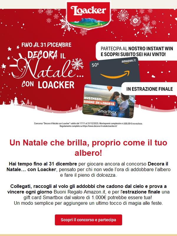 Hai tempo fino al 31/12: decoriamo il Natale insieme?