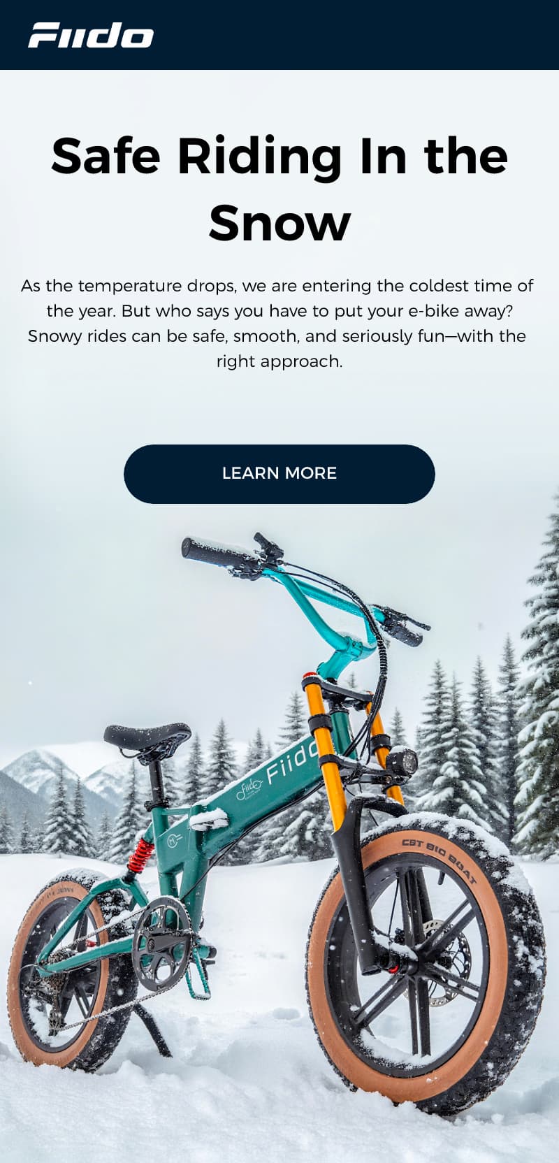 Safe Riding In the Snow