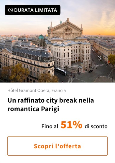 Un raffinato city break nella romantica Parigi
