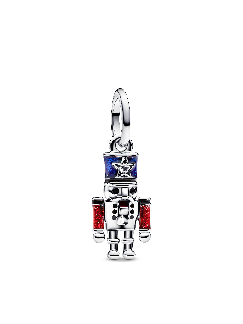 Moveable Nutcracker Dangle Charm