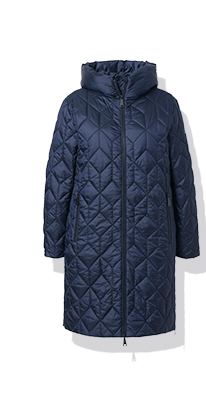 Cappotto trapuntato, funzionale e idrorepellente HYPRAR con cappuccio