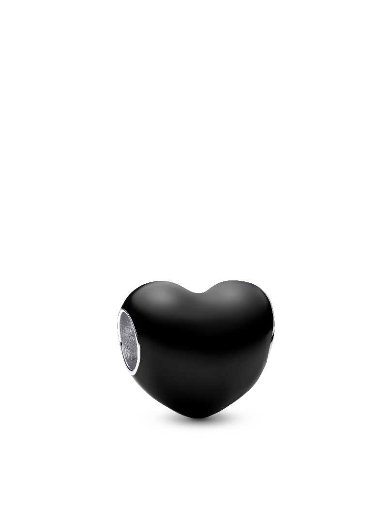 Black Heart Charm