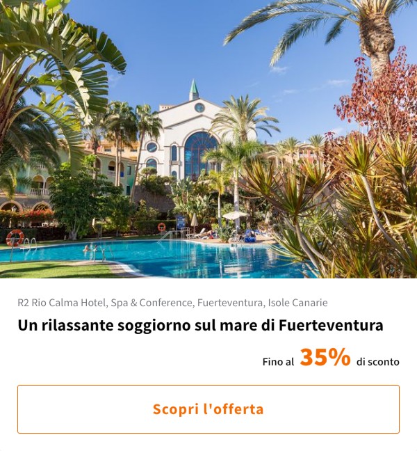 Un rilassante soggiorno sul mare di Fuerteventura