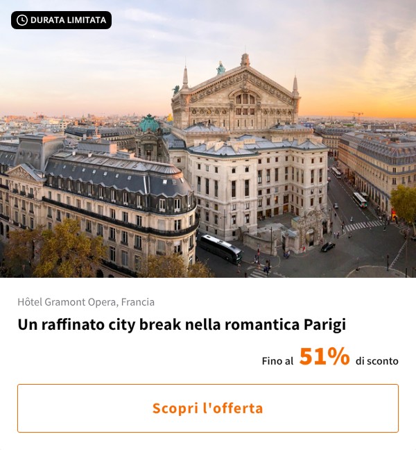 Un raffinato city break nella romantica Parigi