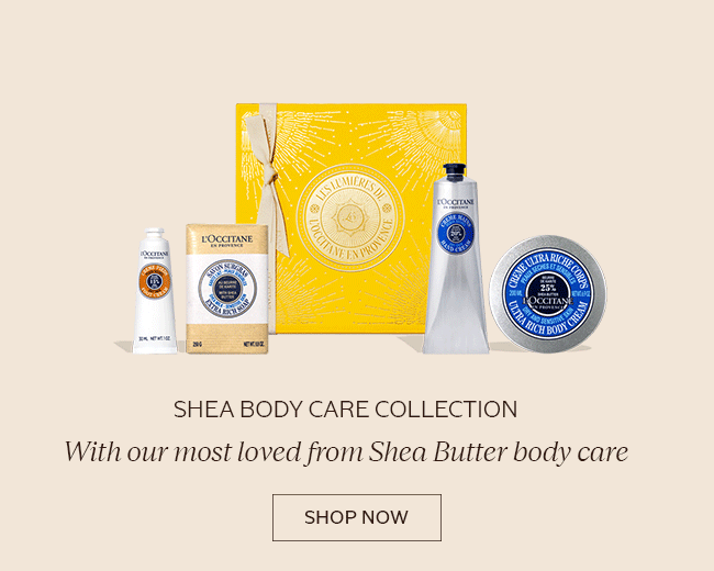 SHEA BODY CARE COLLECTION | WITH OUR MOST LOVED FROM SHEA BUTTER BODY CARE | SHOP NOW