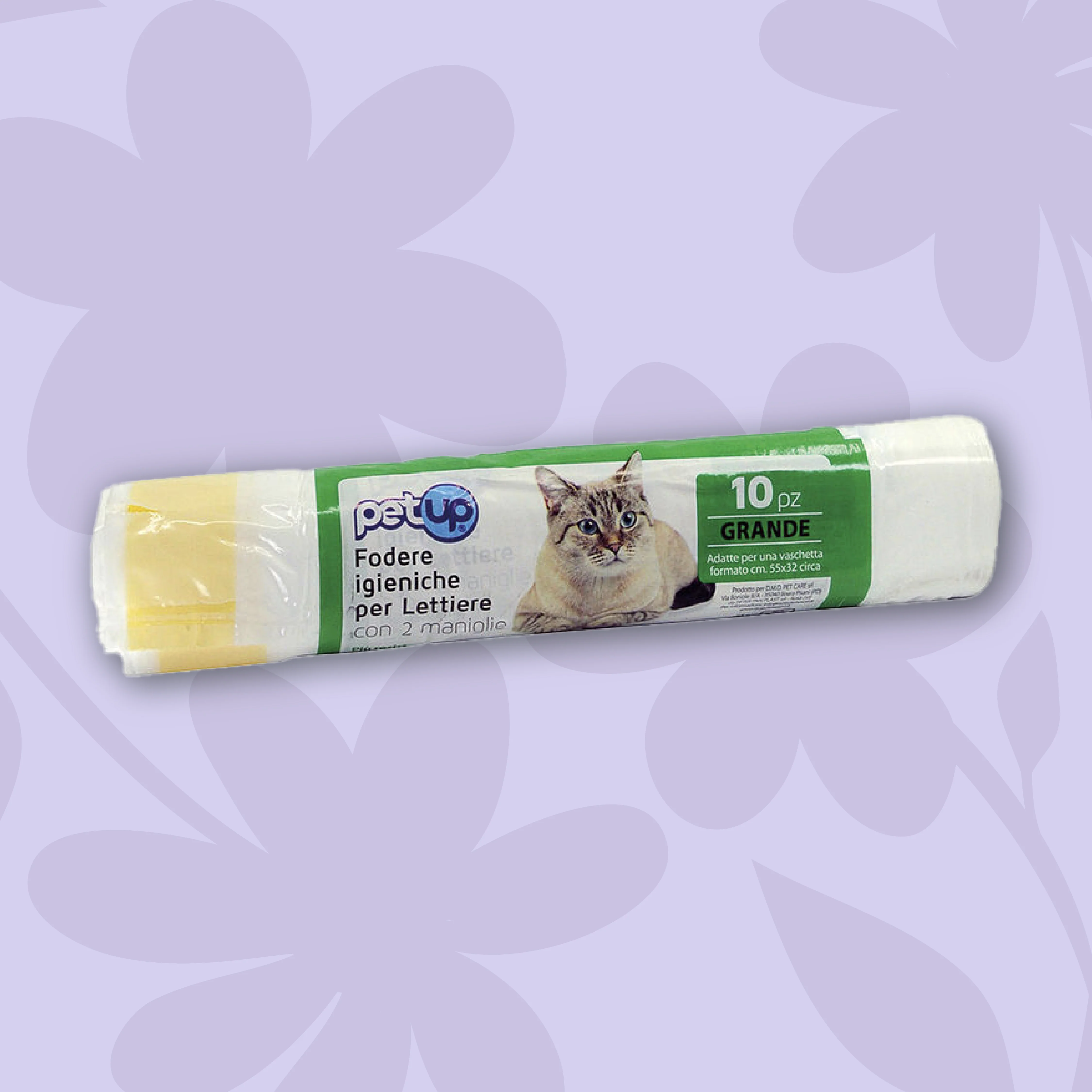 Image of Petup fodera igienica per lettiere con maniglie 55x32 cm