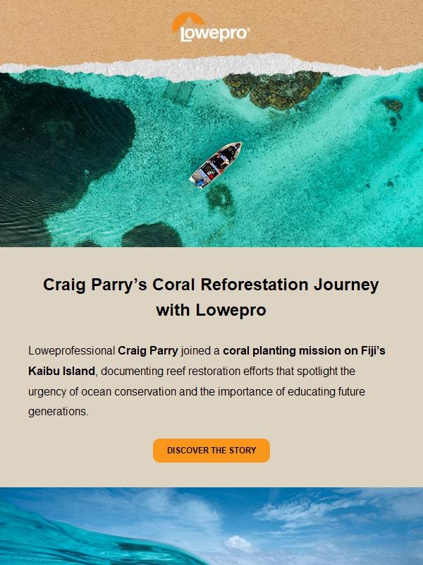 Craig Parry’s Coral Mission in Fiji 🌊