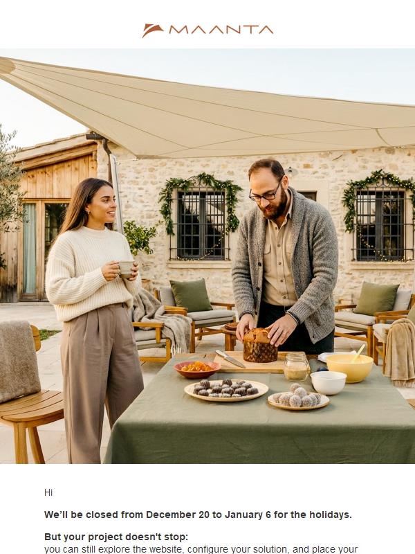 🎄Christmas Break: 20 Dec – 6 Jan