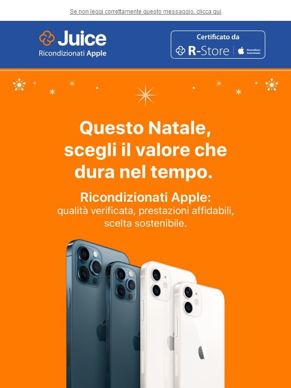 Il regalo giusto per Natale? 🎁 Ricondizionati Apple certificati.