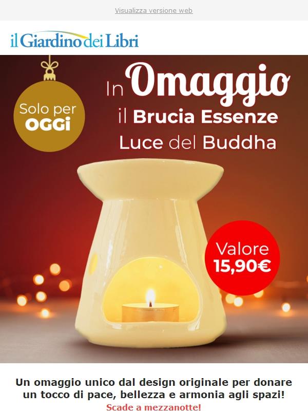 ✨ (Solo Oggi) In OMAGGIO il Brucia Essenze "Luce del Buddha" | valore 15,90€