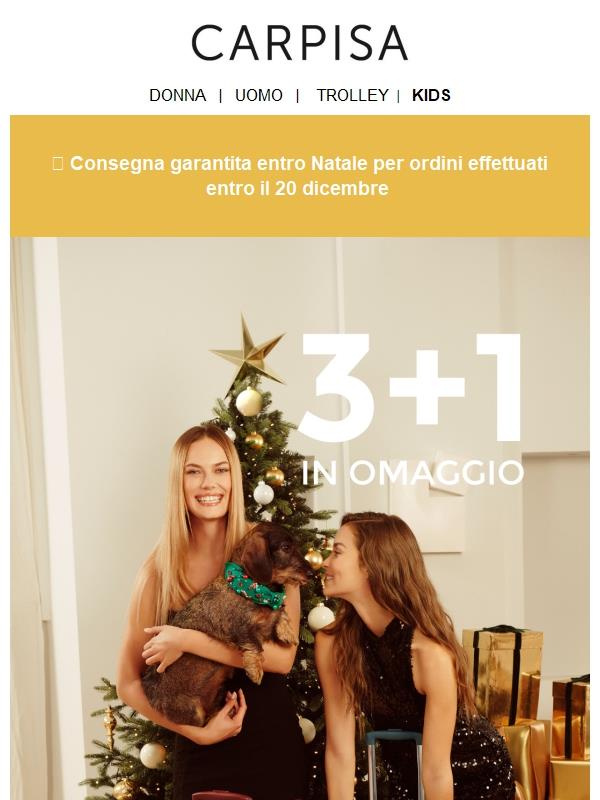 3 regali li scegli tu, il quarto è per te 🎄