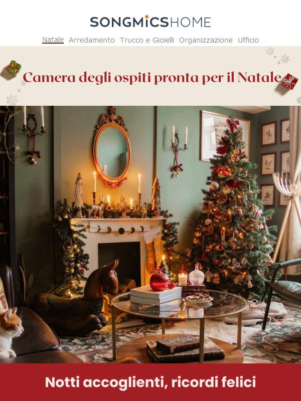 Crea un’accoglienza festosa per i tuoi ospiti: prepara una camera🎄