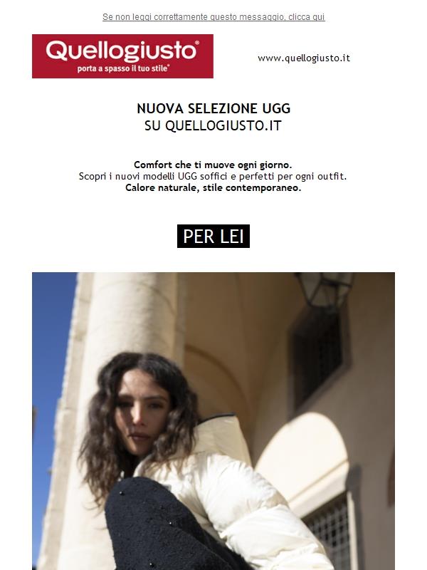 UGG è su Quellogiusto.it: trova ORA il tuo look!