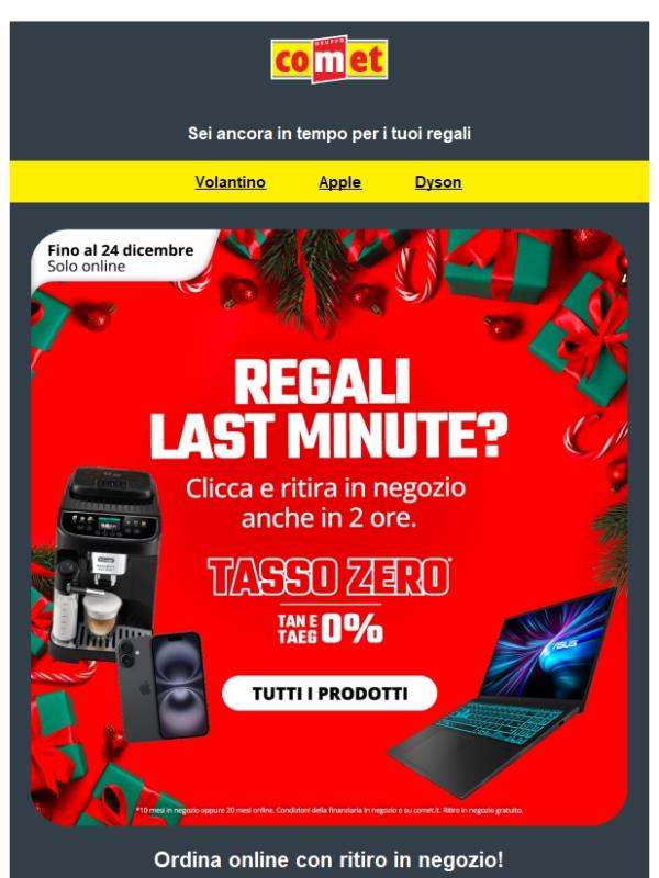 Regali dell'ultimo minuto? 🎁