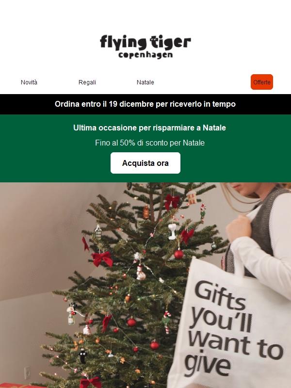 Affrettati il 50% di sconto sta per terminare